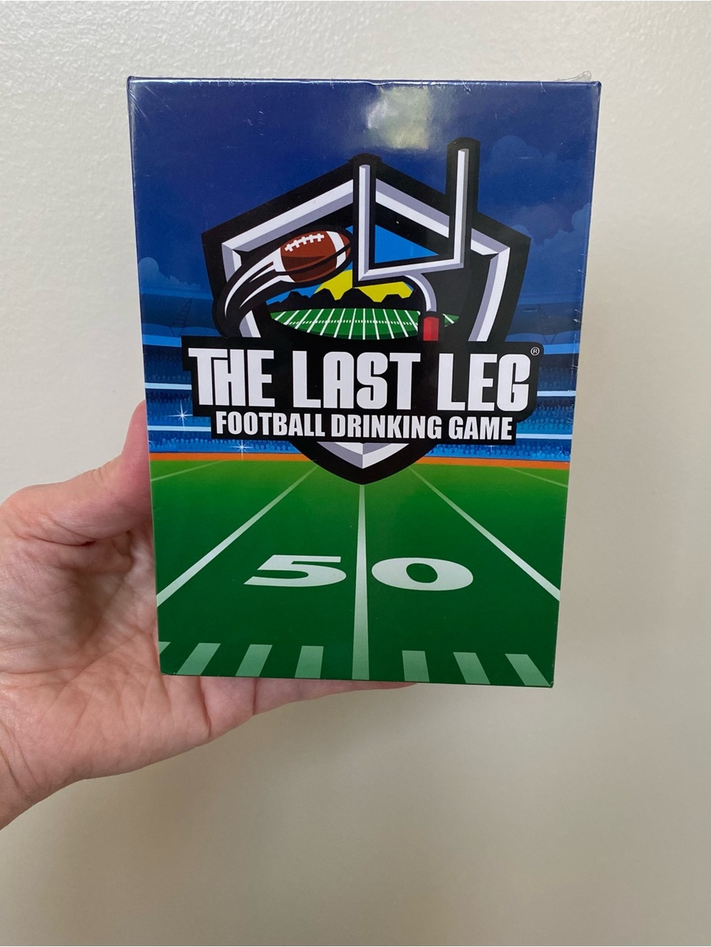 Football Drinking Game – Blue & Green